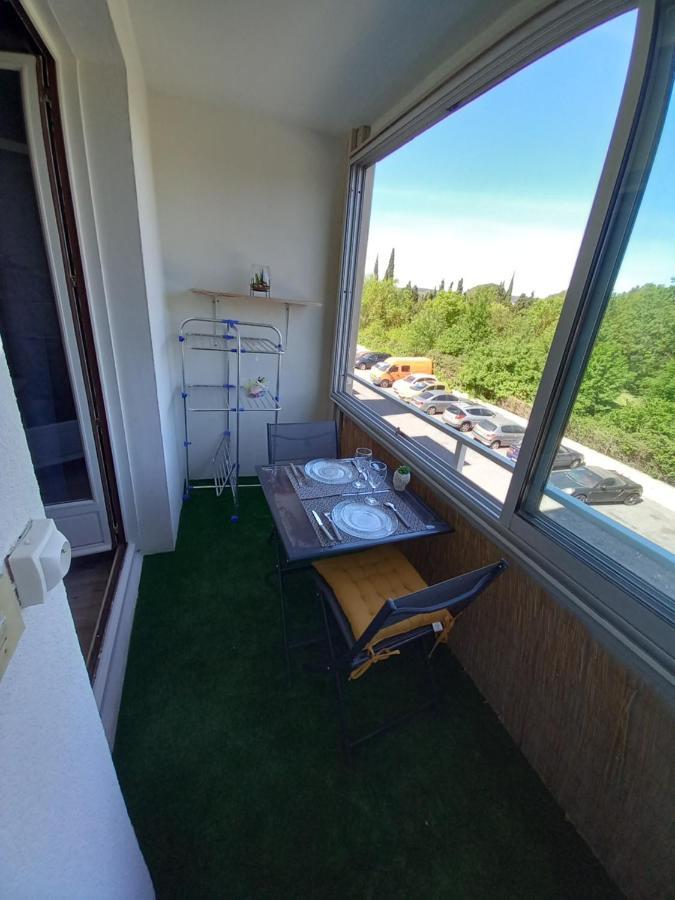 Studio Balcon Proche Hypercentre de Narbona Esterno foto